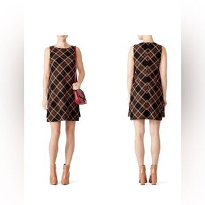 Trina Turk Casa Mexico Brynne 2 Plaid Shift‎ Dress
Size 0